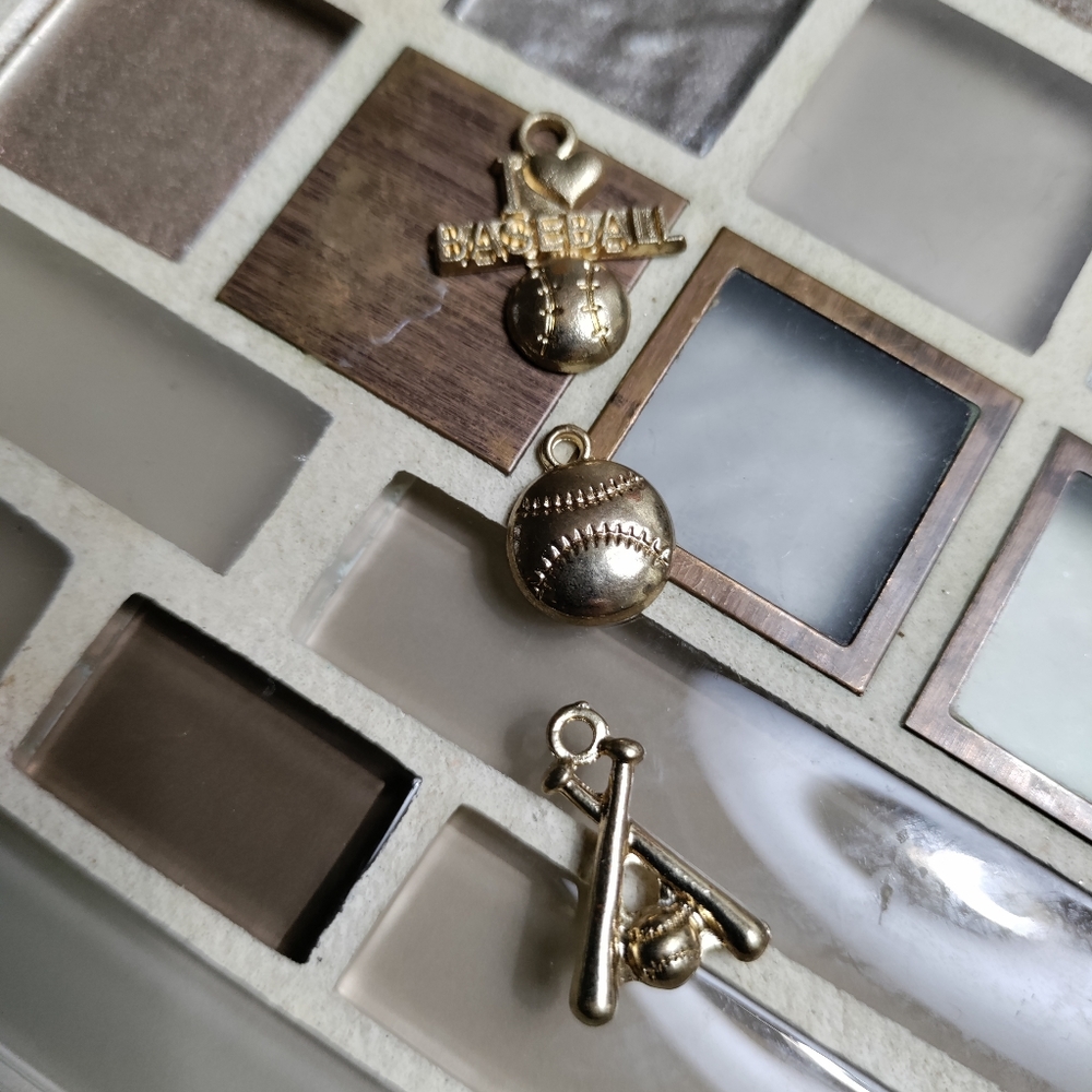 Baseball Charms for crafts-$5 add on